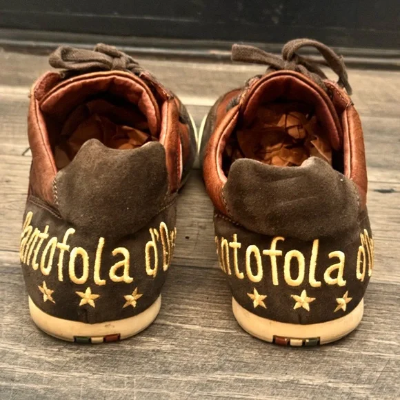 Authentic Pantofola d'Oro signature designer men’s sneakers sz 14